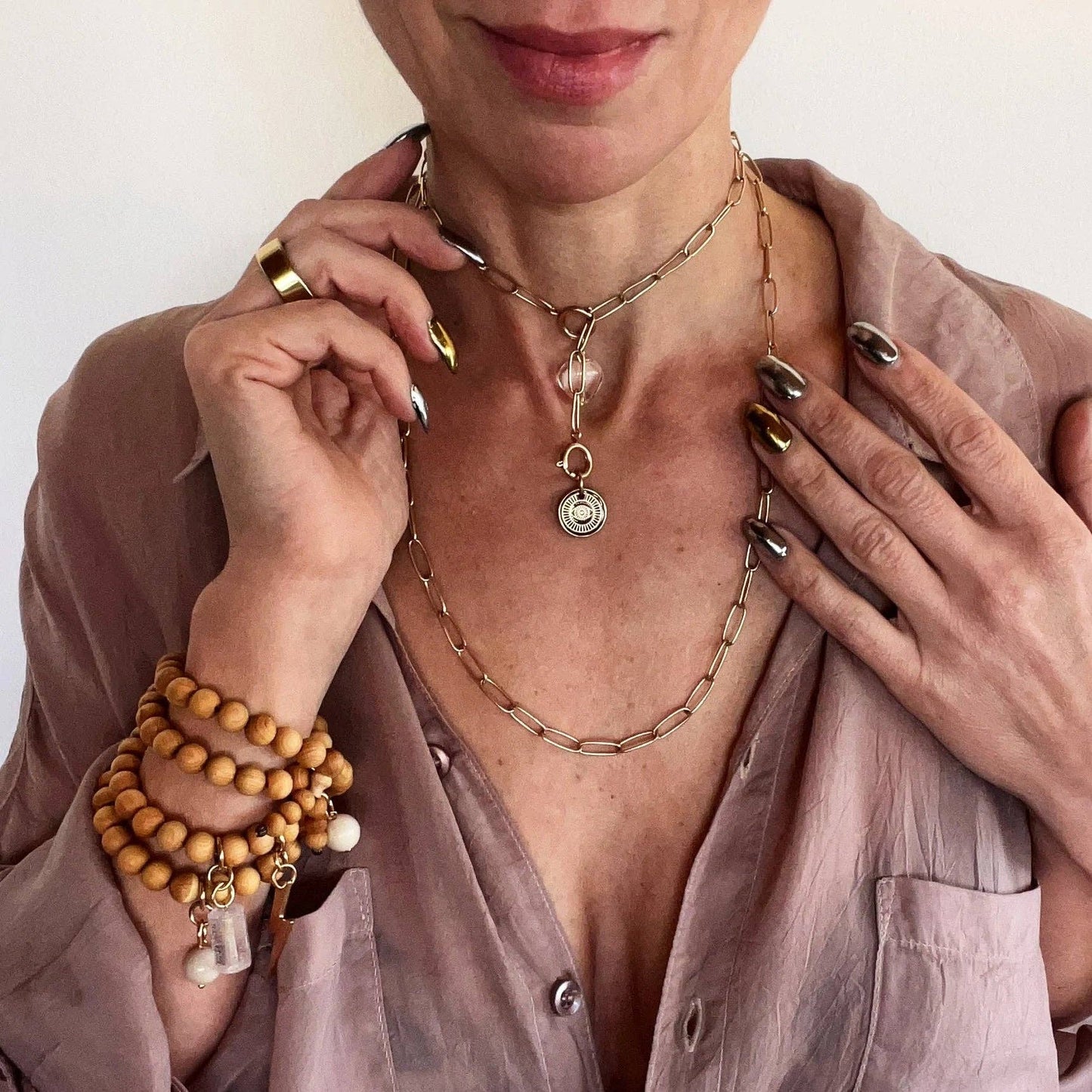 Katia Designs - UNFUCKWITHABLE | Versa Chain: Bronze Finish