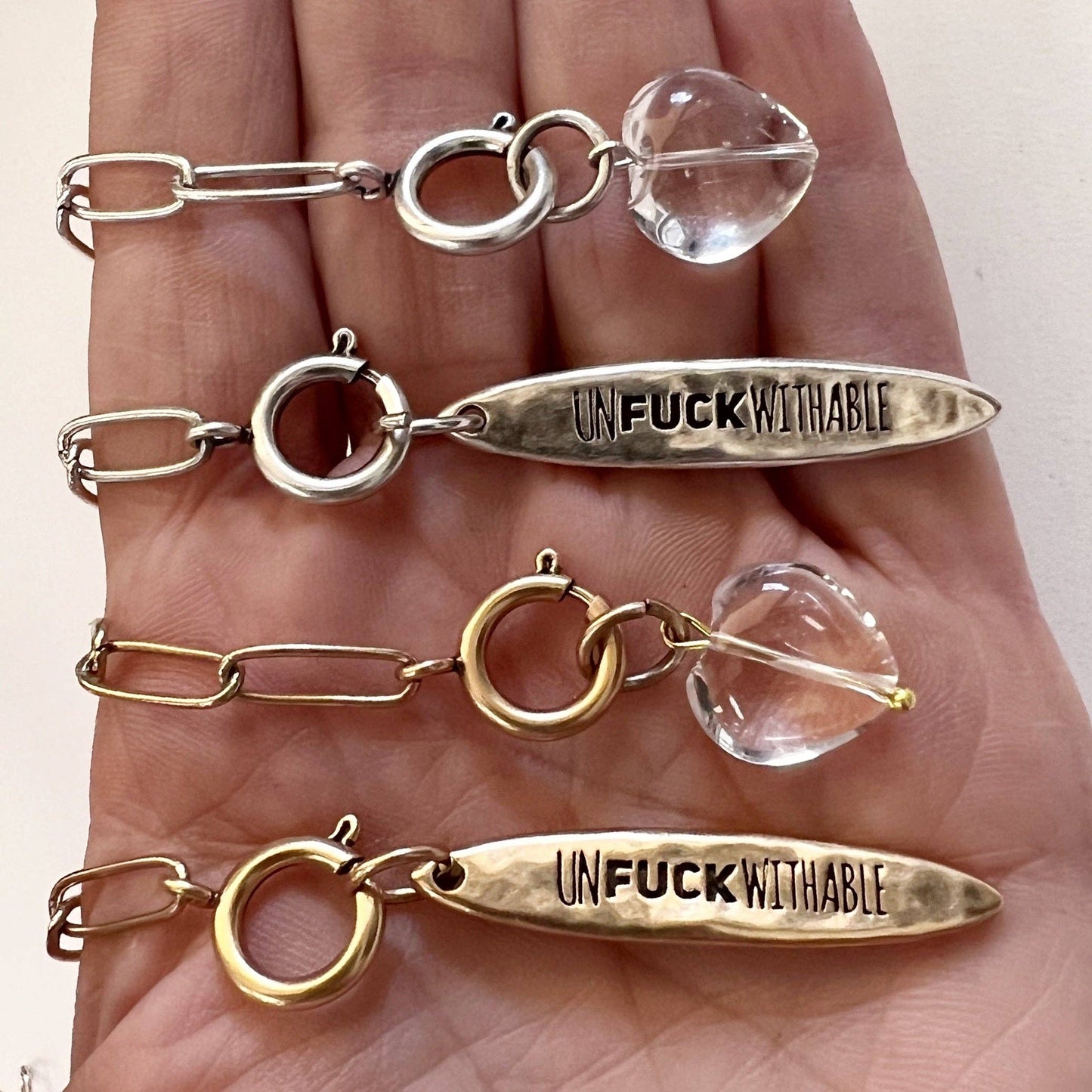 Katia Designs - UNFUCKWITHABLE | Versa Chain: Bronze Finish