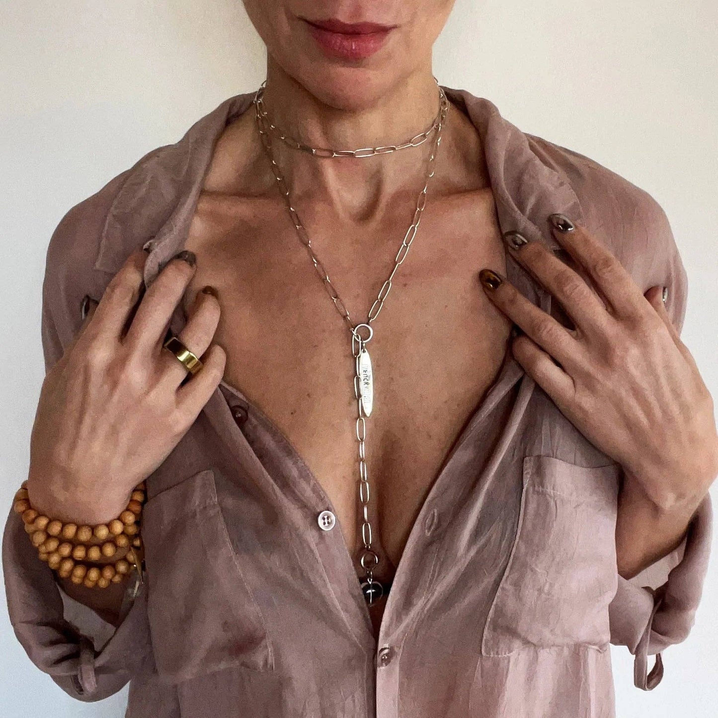 Katia Designs - UNFUCKWITHABLE | Versa Chain: Bronze Finish
