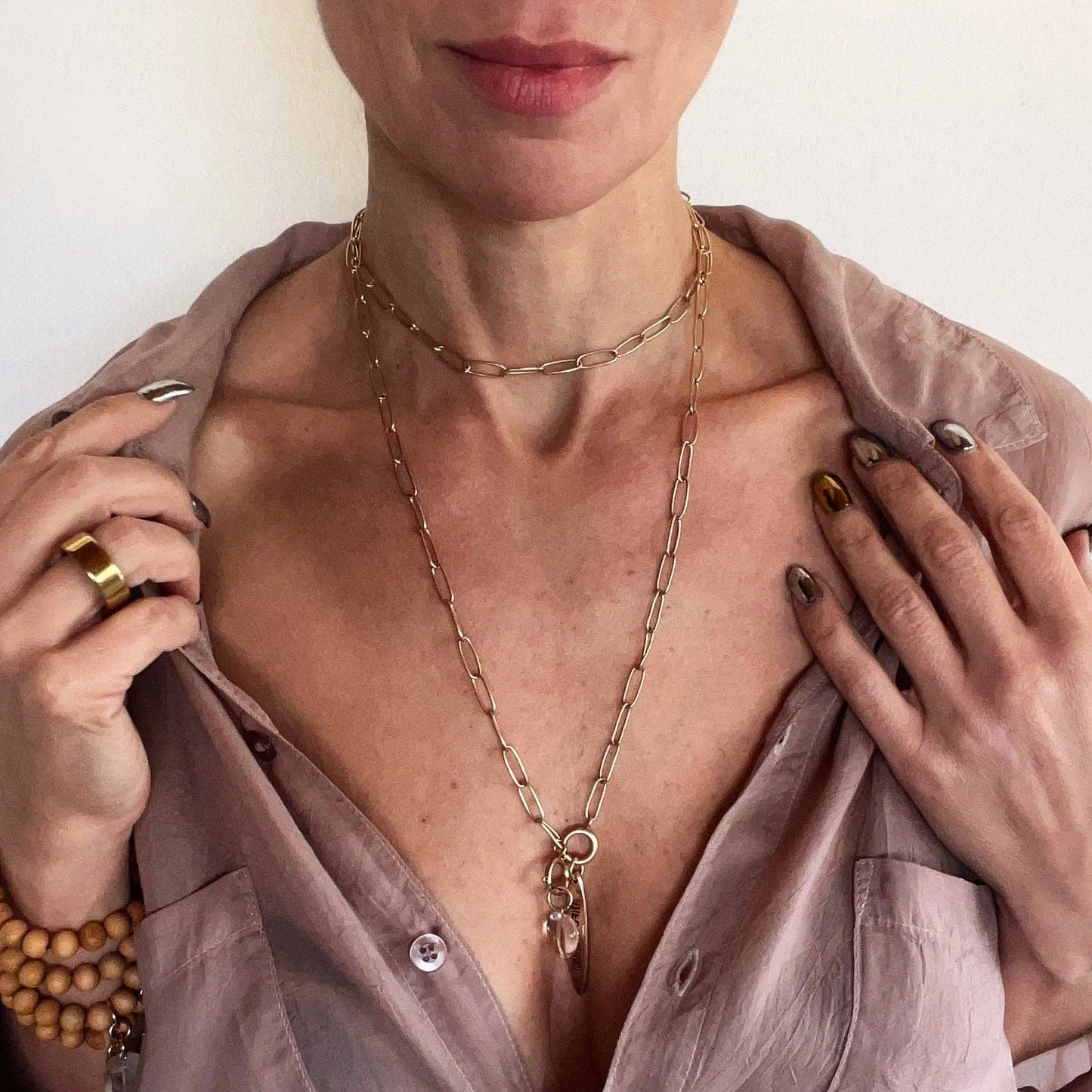 Katia Designs - UNFUCKWITHABLE | Versa Chain: Bronze Finish