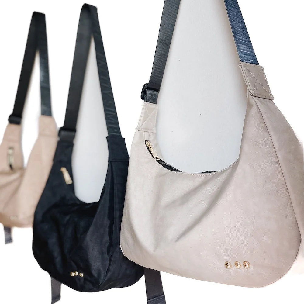 PREORDER: Brevin Hobo Bag in Three Colors