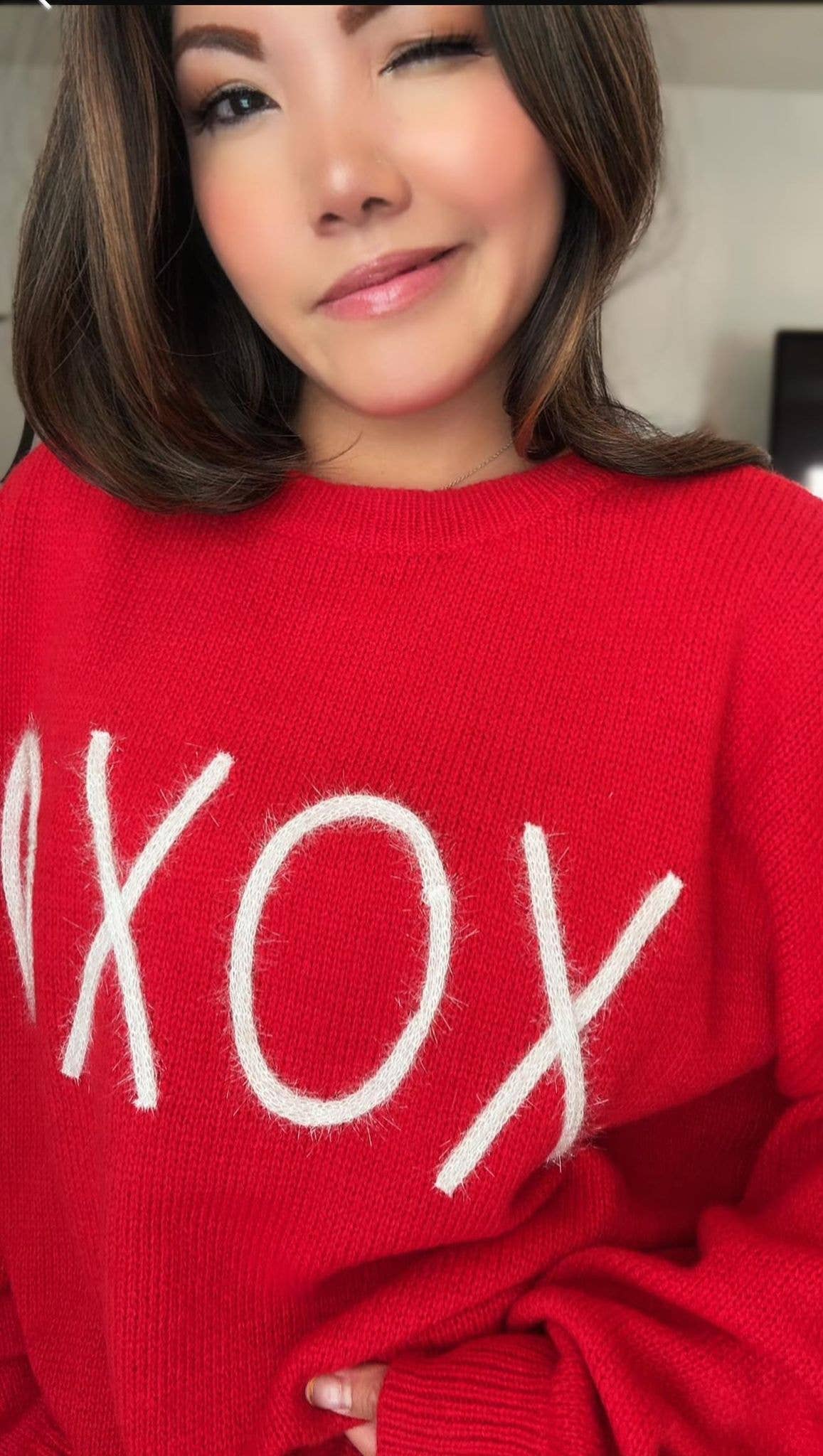 JadyK - Desiree XOXO Oversized Sweater: XL PRE ORDER ETA END JANUARY