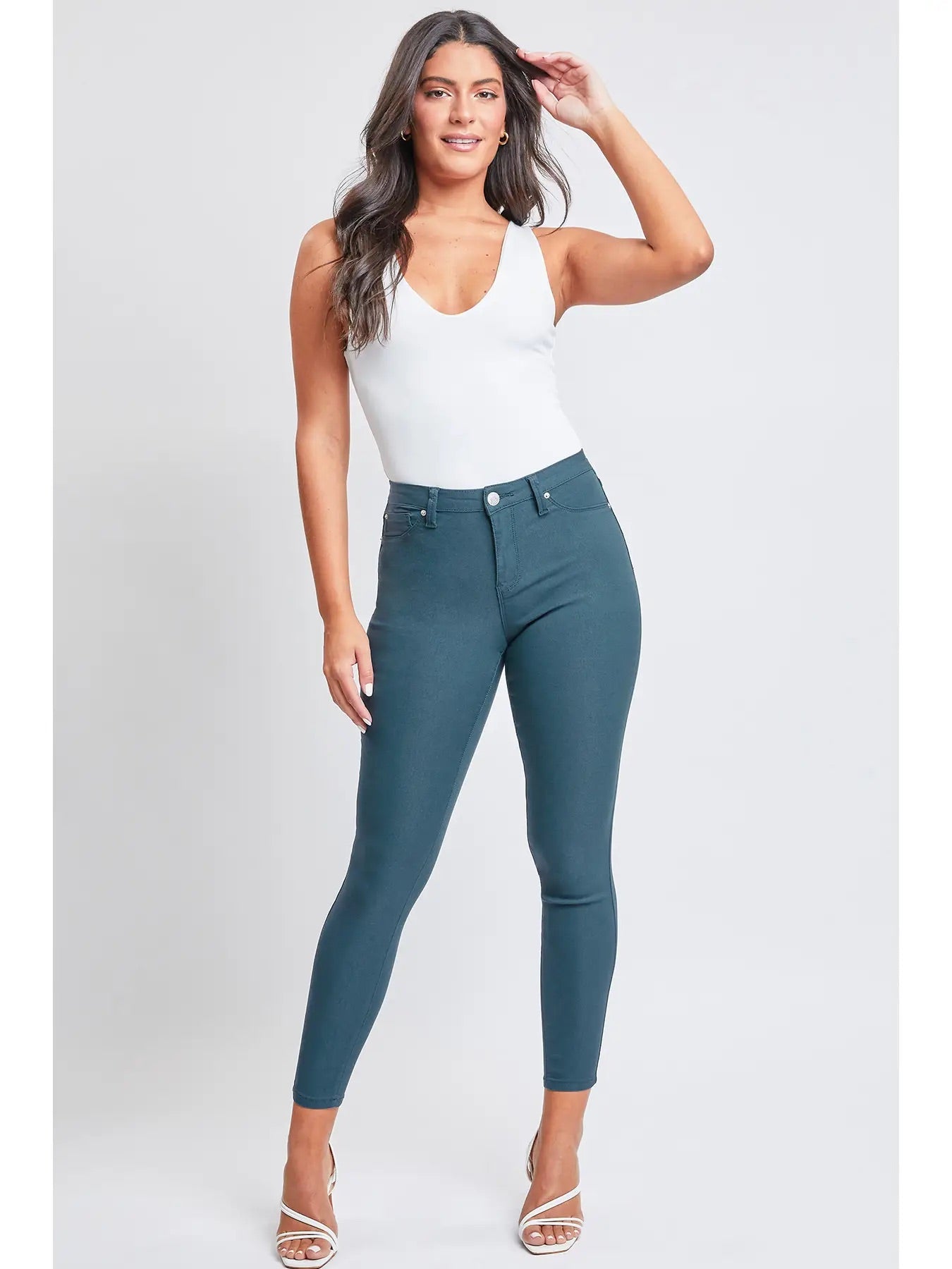 YMI - Junior Hyperstretch Mid-Rise Skinny Jean