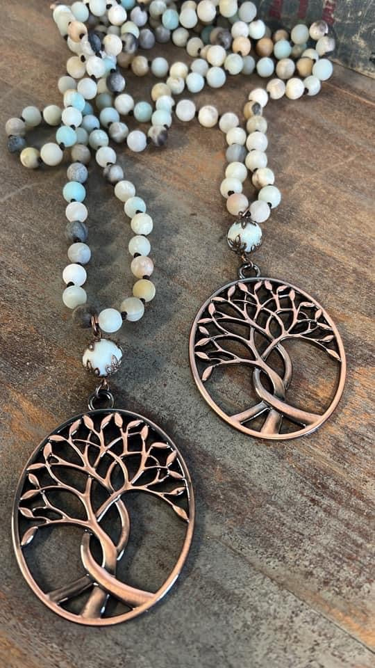 TREE OF LIFE LONG NECKLACE