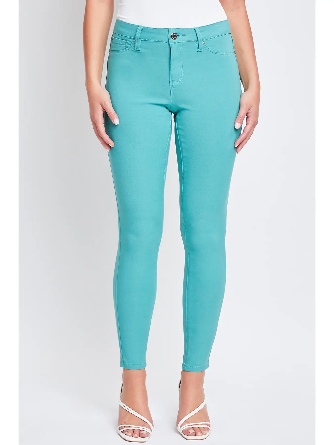 Hyperstretch Skinny Jean Sea Green