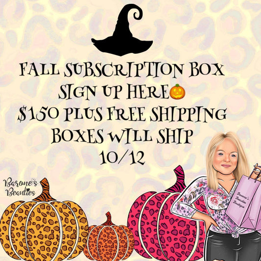 Fall Subscription Box
