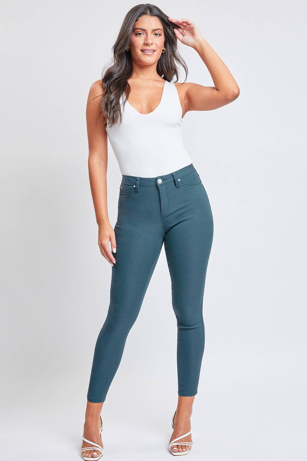 YMI - Junior Hyperstretch Mid-Rise Skinny Jean