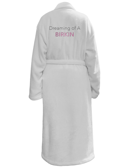 LA Trading Co - (CLOSE OUT)Robe - Dreaming Of A Birkin in White