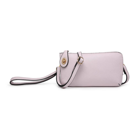 Jen & Co. - M1818 Kendall Crossbody/Wristlet w/ Twist Lock Closure