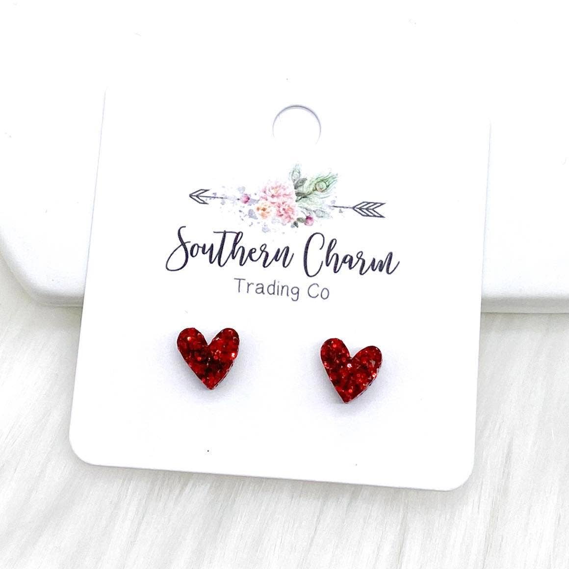 Southern Charm Trading Co - 8mm Tiny Confetti Valentine Hearts