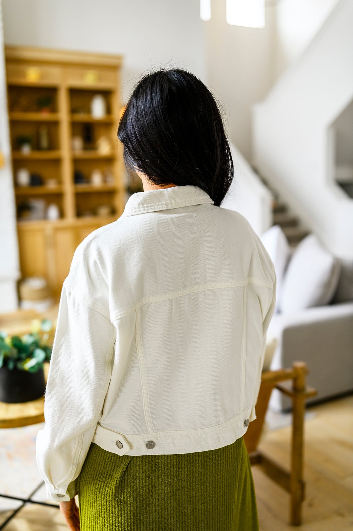 Brighter Days Boyfriend Fit Denim Jacket