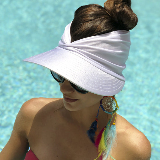 PREORDER: Ruched Visor in Assorted Colors