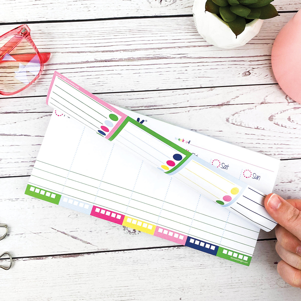 NEW! Perfect Planner Bundle | 2024-25 Reminder Binder® Planner | [2] Planner Pads, Pocket Notebook & Mini Desktop Calendar