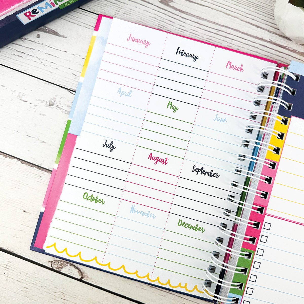 NEW! Perfect Planner Bundle | 2024-25 Reminder Binder® Planner | [2] Planner Pads, Pocket Notebook & Mini Desktop Calendar