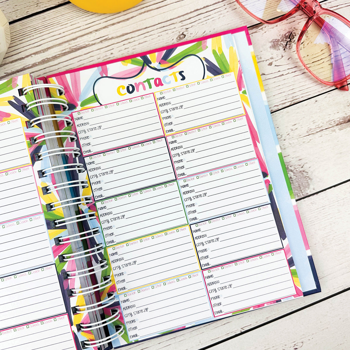 NEW! Perfect Planner Bundle | 2024-25 Reminder Binder® Planner | [2] Planner Pads, Pocket Notebook & Mini Desktop Calendar