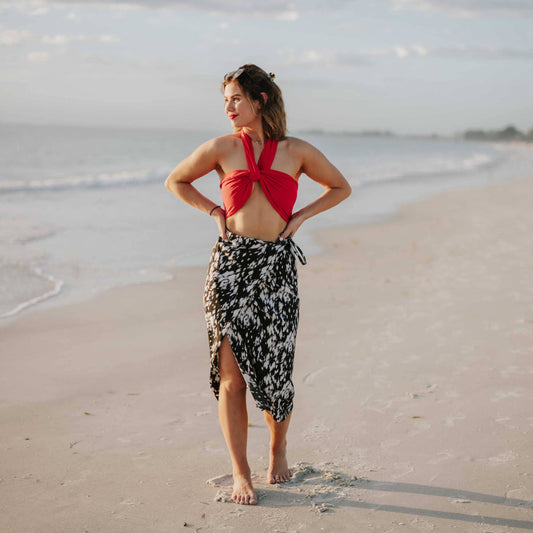 Pretty Simple - Two-in-One Animal Print Wrap